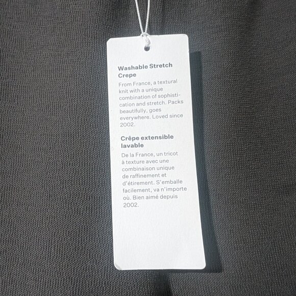 Eileen Fisher | Washable Stretch Crepe Slim Pant - Picture 9 of 13